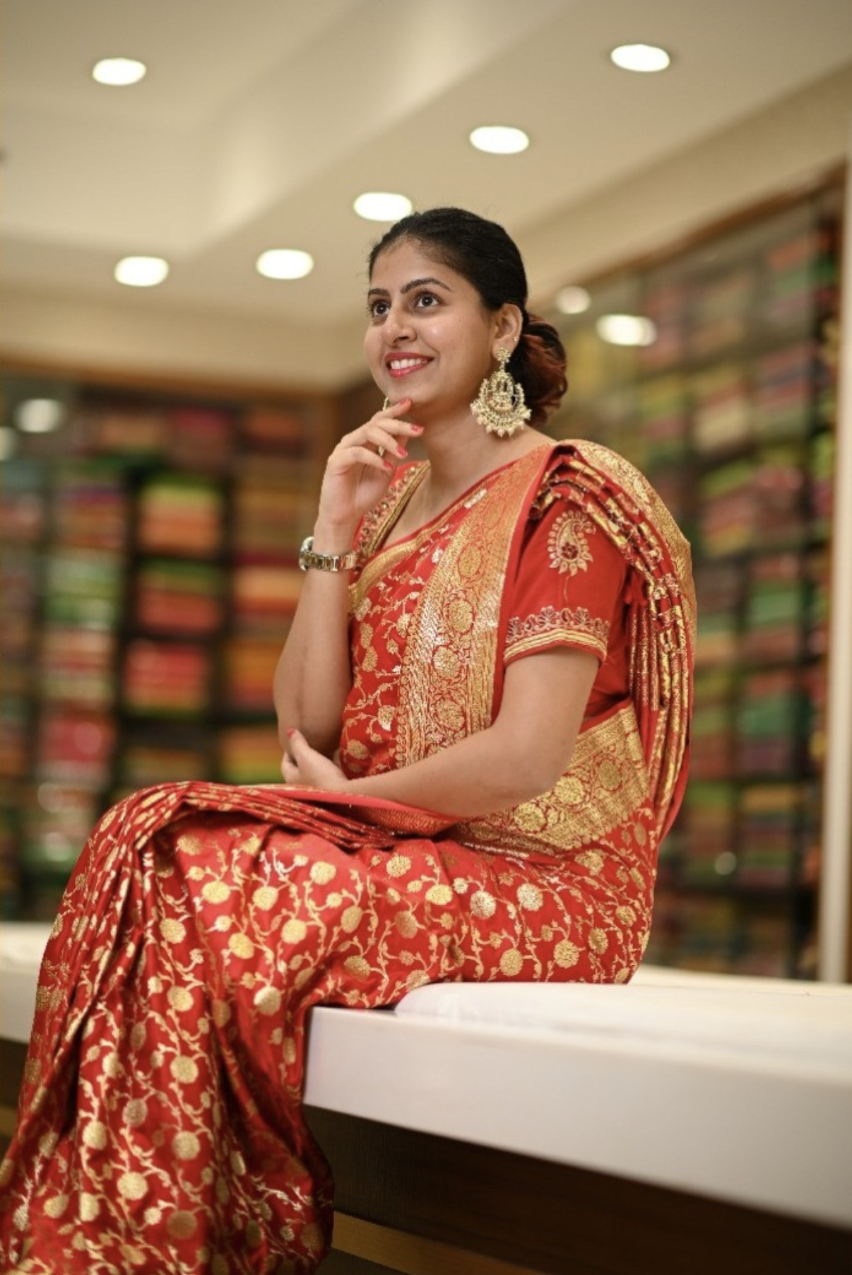 Nuthan Cloth Centre textile collection